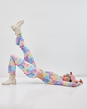 Shop Women's Multicolor All Over Printed Flared Pants-Full