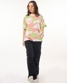 Shop Women's Multicolor Camouflage Printed Oversized T-shirt