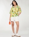 Shop Women's Multicolor All Over Printed Oversized Shirt-Full