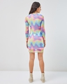 Shop Women's Multicolor All Over Printed Slim Fit Bodycon Dress-Design