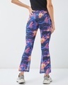 Shop Women's Multicolor All Over Printed Slim Fit Flared Pants-Design