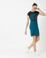 Shop Women's Multicolor Color Block Comfort Fit Dress