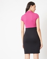 Shop Women's Multicolor Color Block Slim Fit Dress-Design