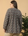 Shop Women's Multicolor Floral Printed Plus Size Top-Full