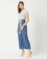 Shop Women's Multicolor Printed Comfort Fit Jumpsuit-Full