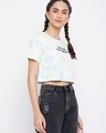 Shop Women's Multicolor Tie & Dye Crop T-shirt-Design