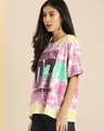 Shop Women's Multicolor Typography T-shirt-Design