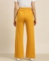 Shop Women's Mustard Solid Wide Leg Pants