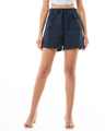 Shop Women's Navy Blue Shorts-Front