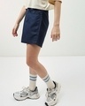 Shop Women's Blue Wide Shorts-Design