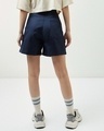 Shop Women's Blue Wide Shorts-Full