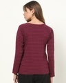 Shop Women's Not So Wine Stripe Raglan Full Sleeve T-shirt-Design