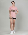 Shop Women's Nursery Pink Sawage Style Graphic Printed T-shirt-Design