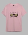 Shop Women's Nursery Pink Sawage Style Graphic Printed T-shirt-Full