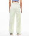 Shop Women's Off White Oversized Parachute Pants-Design