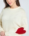Shop Women's Off White Oversized Sweater
