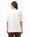 Shop Women's White Oversized T-shirt-Full