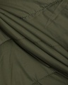 Shop Women's Olive Plus Size Sleeveless Puffer Jacket