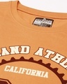 Shop Women's Orange 88 Typography Oversized T-shirt