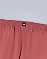 Shop Women's Coral Orange Plus Size Boxer Shorts