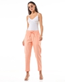 Shop Women's Vermillion Orange Pants-Full