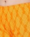 Shop Women's Orange Geometric Printed Lounge Shorts