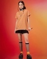 Shop Women's Orange Hidden Leaf Naruto Graphic Printed Boyfriend T-shirt-Full