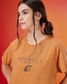 Shop Women's Orange Hidden Leaf Naruto Graphic Printed Boyfriend T-shirt