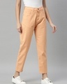 Shop Women's Orange Jeans-Design