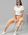 Shop Women's Orange Jeans