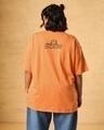 Shop Women's Orange Master Graphic Printed Oversized Plus Size T-shirt-Design