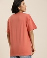 Shop Women's Pink New York City Typography Oversized T-shirt-Design