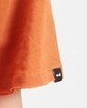 Shop Women's Orange Oversized Short Top