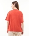 Shop Women's Orange Ripe and Juicy Graphic Printed Oversized T-shirt-Full