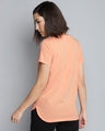 Shop Women's Orange Slim Fit Cotton T-shirt-Design