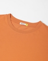 Shop Women's Orange Space Adventure Graphic Printed Oversized T-shirt