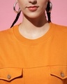 Shop Women's Orange Sweatshirt