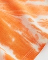 Shop Women's Orange Tie & Dye Crop T-shirt