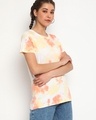 Shop Women's Orange Tie & Dye T-shirt