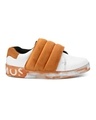 Shop Women's Orange & White Color Block Sneakers-Design