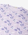 Shop Women's Orchid Petal AOP Plus Size Boyfriend T-shirt
