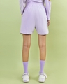 Shop Women's Lilac Oversized Shorts-Design