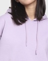 Shop Women's Lilac Oversized Hoodie