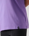 Shop Women's Paisley Purple Dare To Play Graphic Printed Boyfriend T-shirt