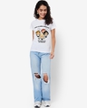 Shop Women's White Party Planning Committee Graphic Printed T-shirt-Full
