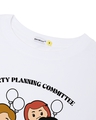 Shop Women's White Party Planning Committee Graphic Printed T-shirt
