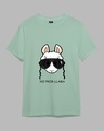 Shop Women's Pastel Green Graphic Printed T-shirt-Design