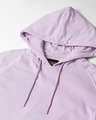 Shop Women's Pastel Lilac Hoodie Dress