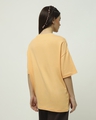 Shop Women's Peach Oversized T-shirt-Design