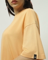 Shop Women's Peach Oversized T-shirt